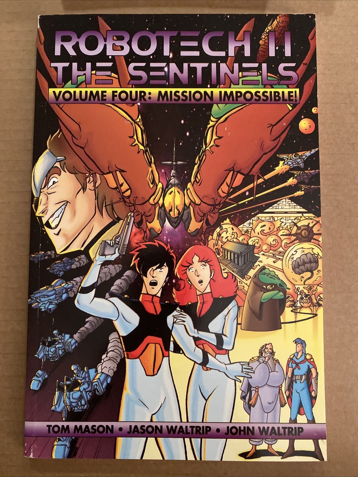 Robotech II: The Sentinels TPB #4 -Malibu 1993 1st Print NOS unread