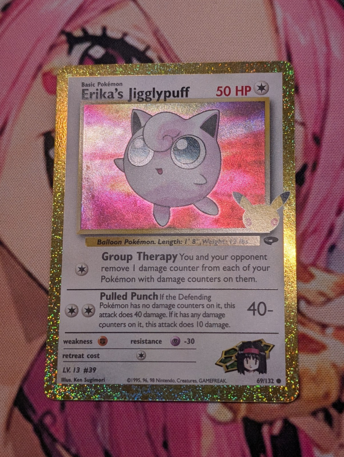 Erika's Jigglypuff 69/132 Me: 30th Celebration Ex-01 Booster: Classic Collection