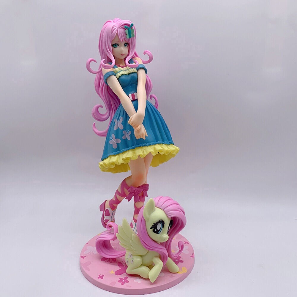 My Little Pony Fluttershy Bishoujo Statue Multicolor 8" Action Figure No boxed