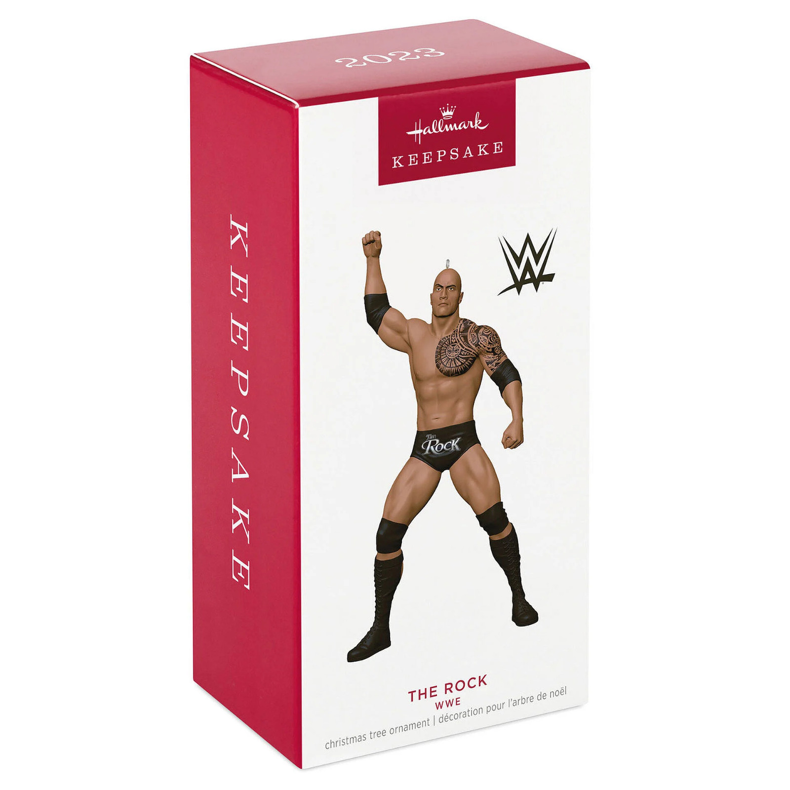 2023 Hallmark Keepsake Ornament - WWE The Rock Dwayne Johnson NIB