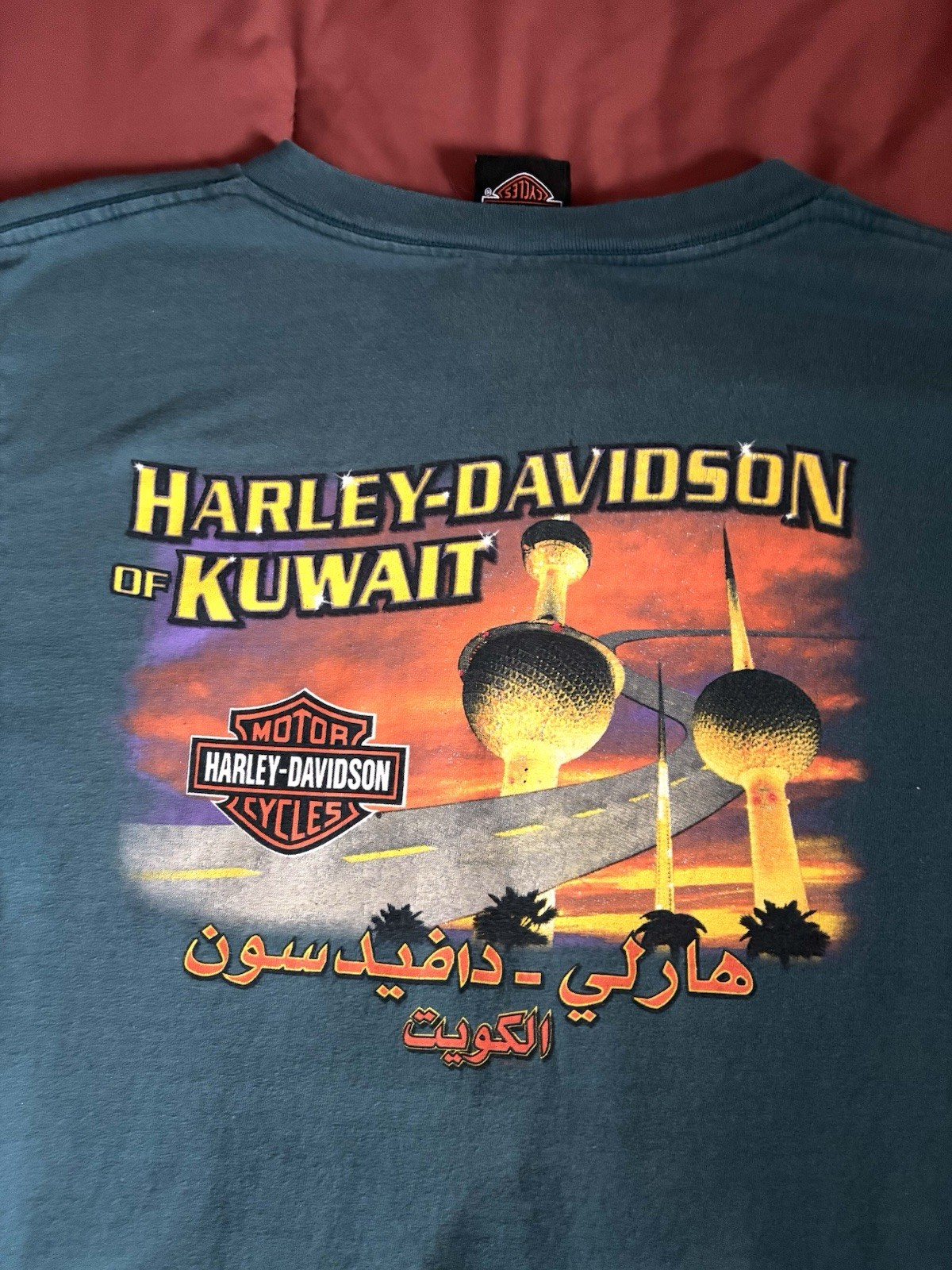 1991 Kuwait Harley-Davidson Dealer T-Shirt