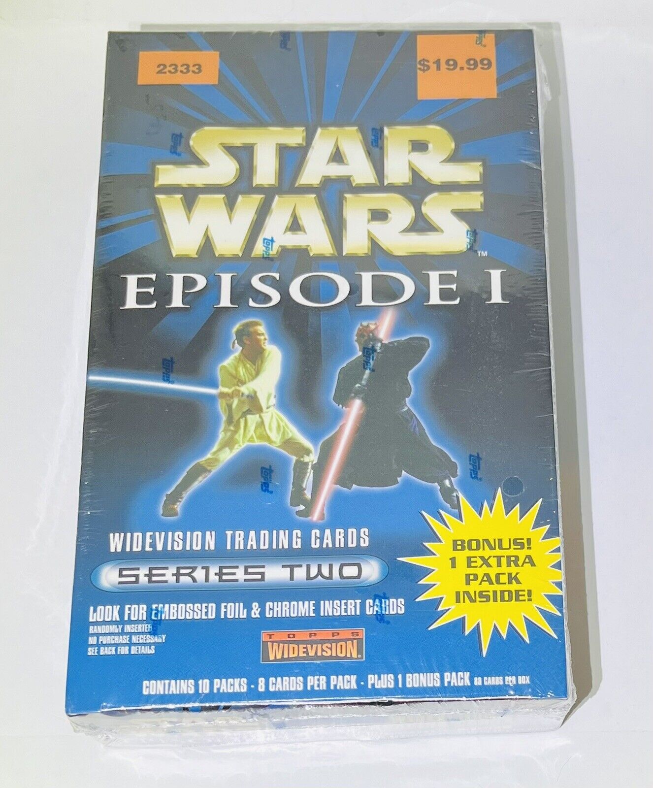 1999 Topps Star Wars: Episode I - Series 2 Widevision  ***SEALED HOBBY BOX***