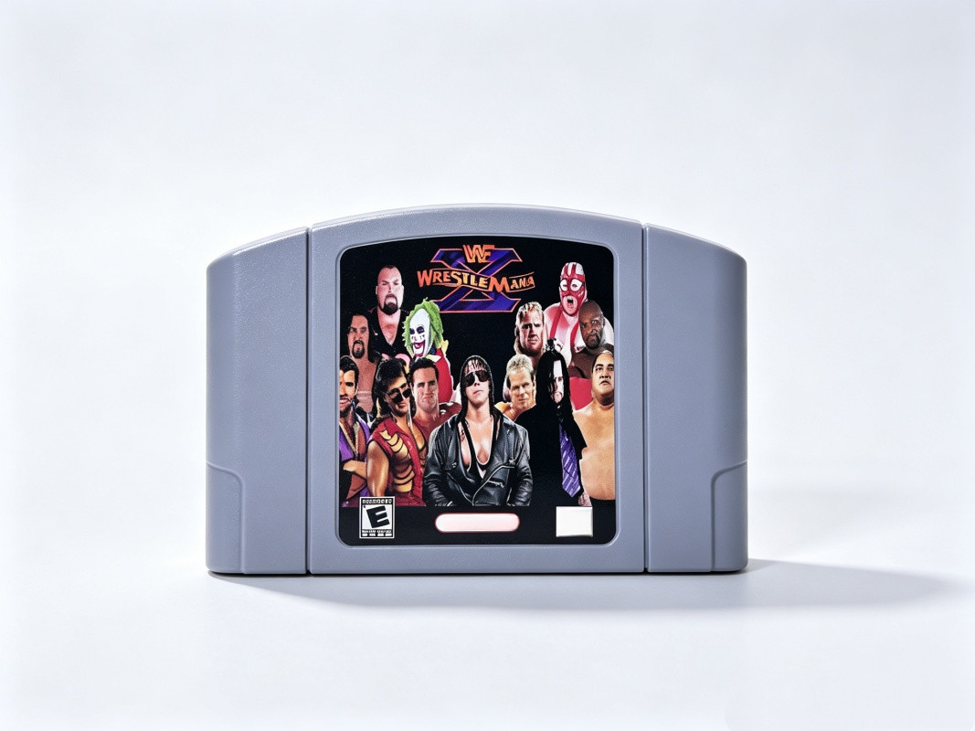 WWF WrestleMania X for Nintendo 64 N64 Game Cartridge Retro Game Tested WWF WrestleMania X for Nintendo 64 N64 Game Cartridge Retro Game Tested