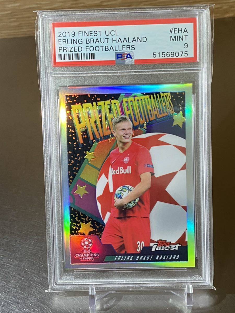 Erling Braut Haaland 2019 20 Topps Finest UEFA Champions League Prized Footbal