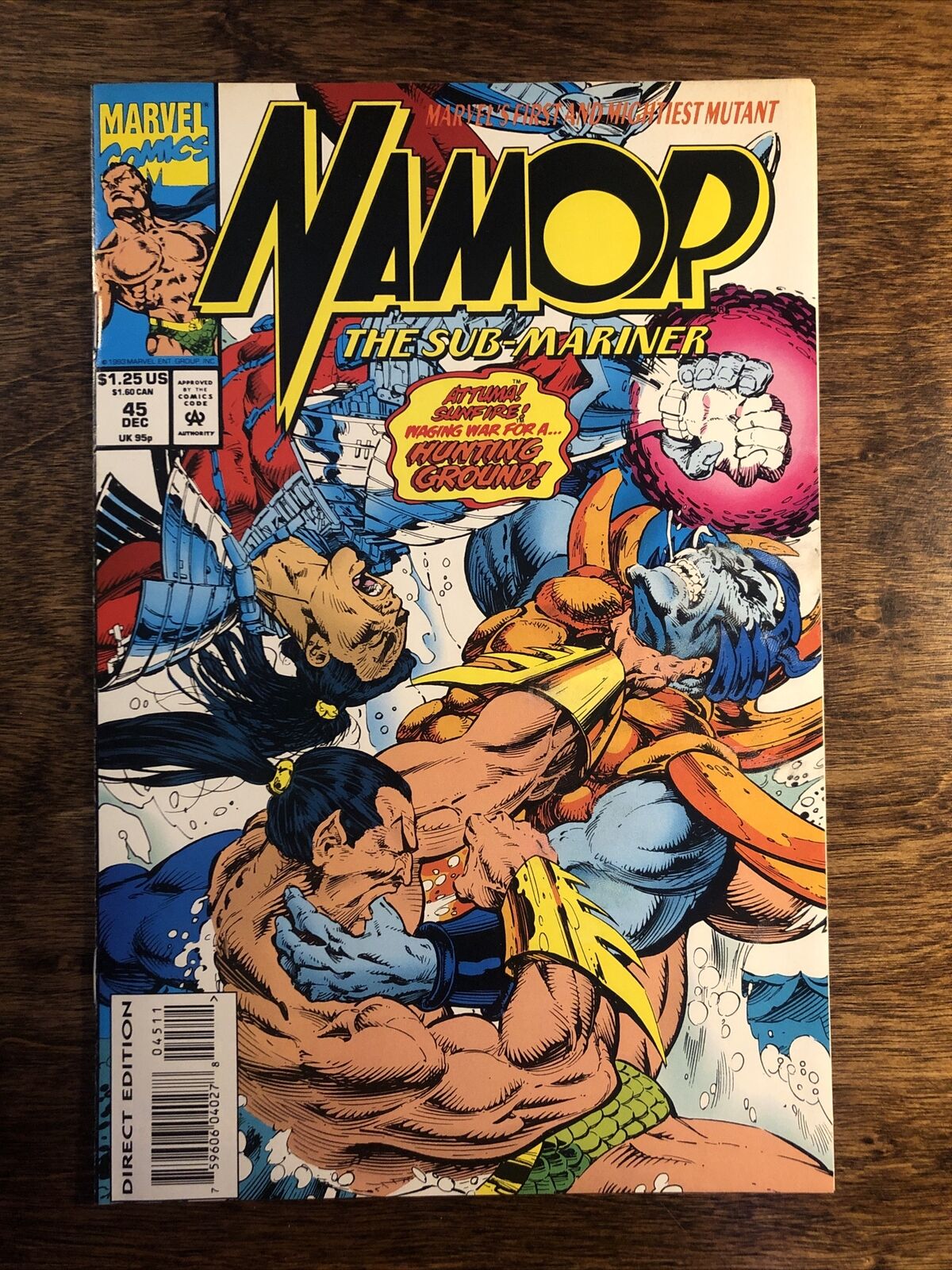 1993 Namor the Sub-Mariner #45 Marvel Comic