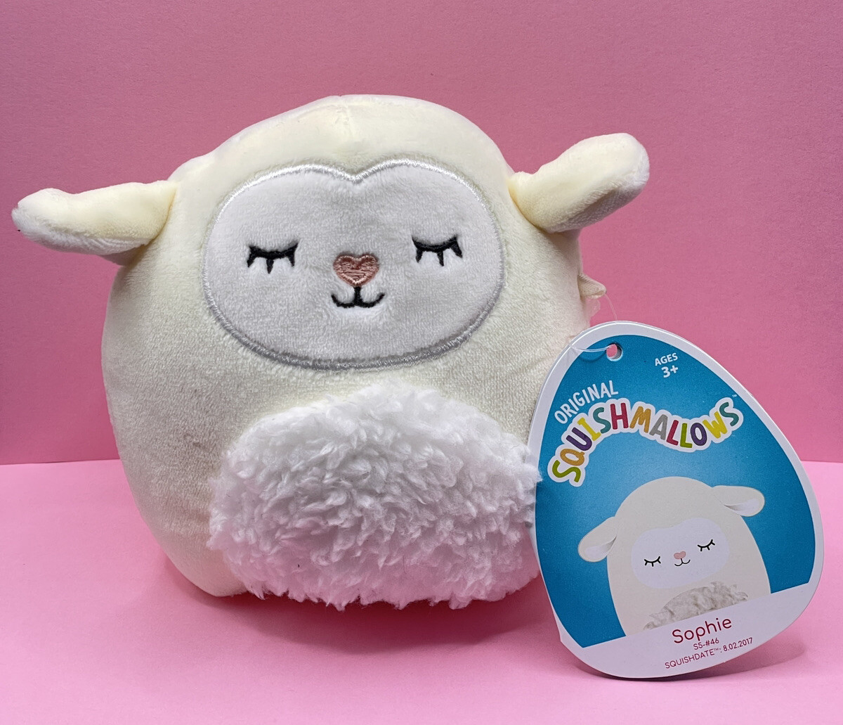 Squishmallows 5" Sophie Lamb Sheep Fuzzy Belly Stuffed Animal Holiday Toy Squishmallows 5" Sophie Lamb Sheep Fuzzy Belly Stuffed Animal Holiday Toy