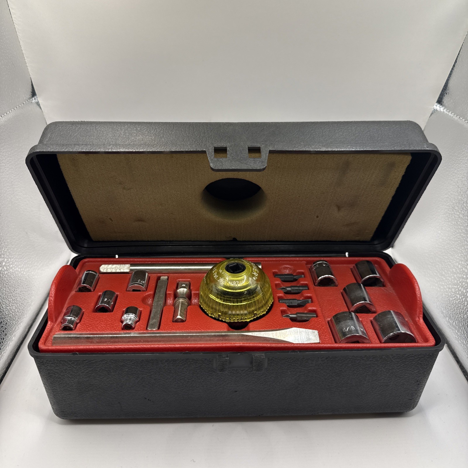 Vintage Creative Tool Easydriver Ratchet Power Ball Tool System with Case Vintage Creative Tool Easydriver Ratchet Power Ball Tool System with Case