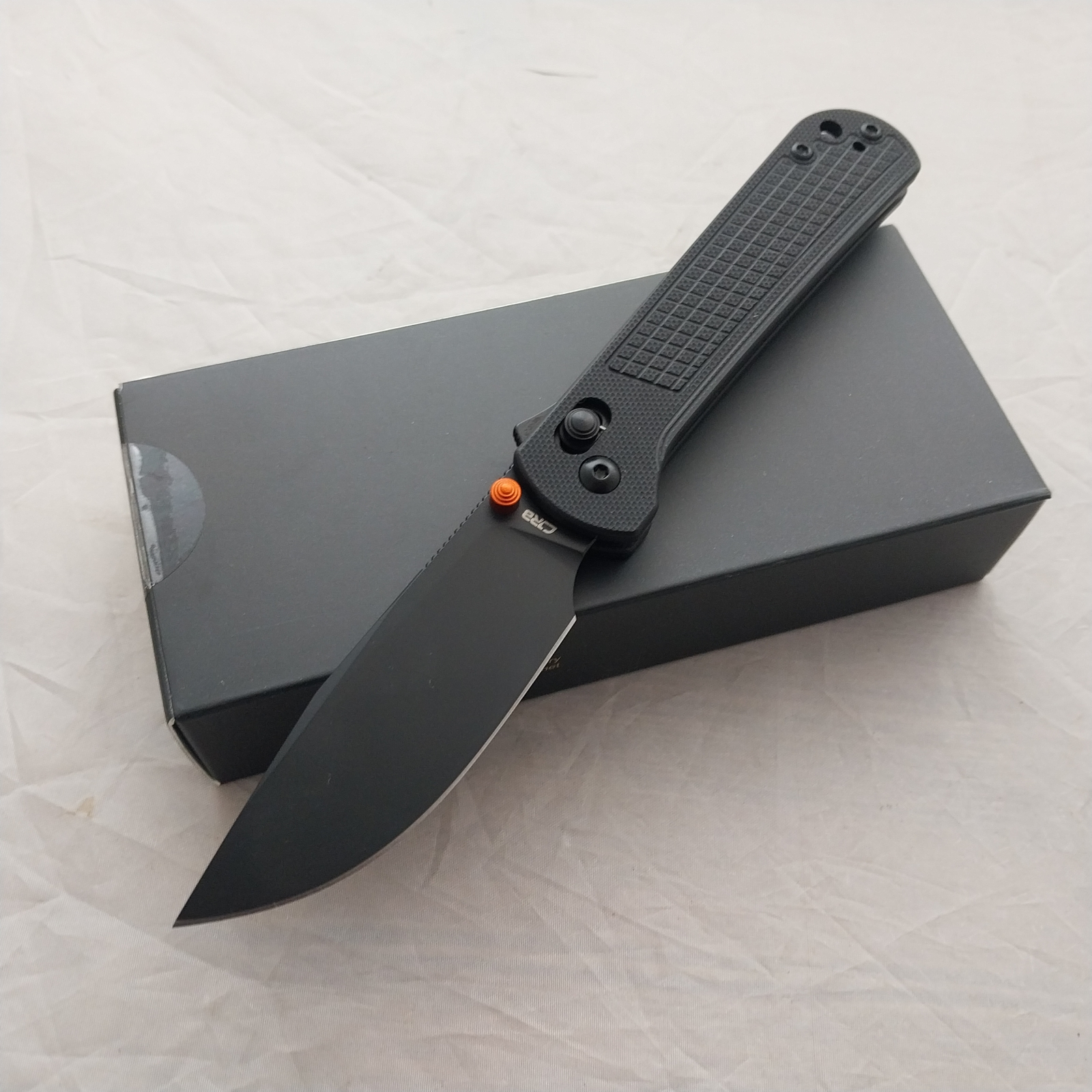 CJRB Bolt Recoil Lock V2 Black G10 Folding AR-RPM9 Pocket Knife 1960BBK CJRB Bolt Recoil Lock V2 Black G10 Folding AR-RPM9 Pocket Knife 1960BBK