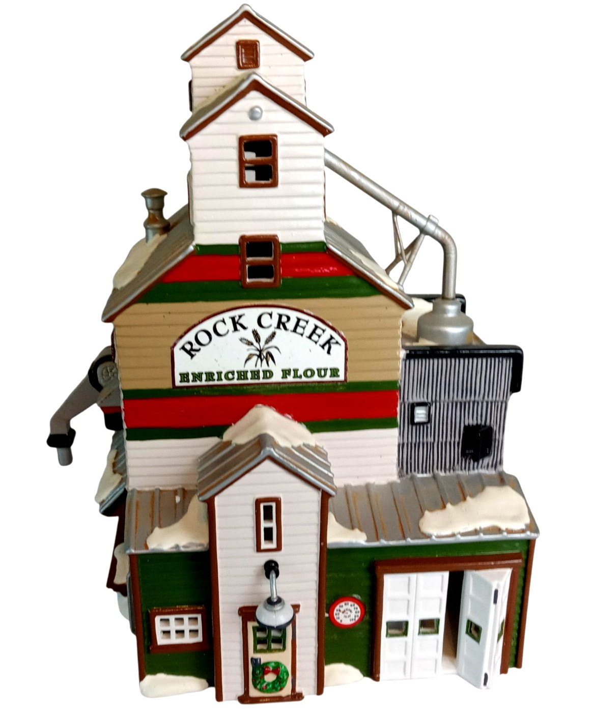 Department 56 Snow Village The Farmer's Co-Op Granary 54946 Christmas Building Department 56 Snow Village The Farmer's Co-Op Granary 54946 Christmas Building