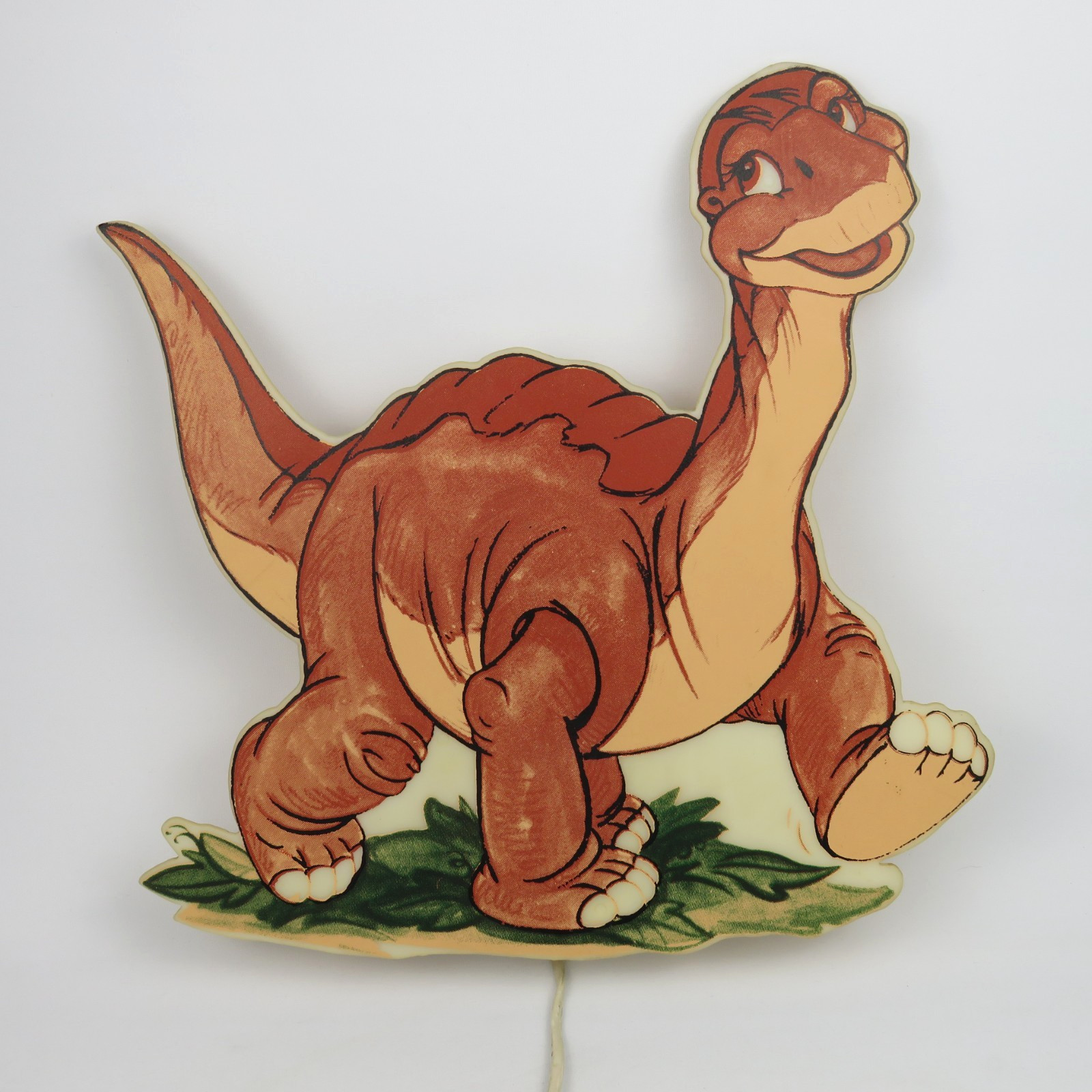 Genuine 1988 Littlefoot Wall Lamp Light Vintage Retro The Land Before Time Disney Genuine 1988 Littlefoot Wall Lamp Light Vintage Retro The Land Before Time Disney