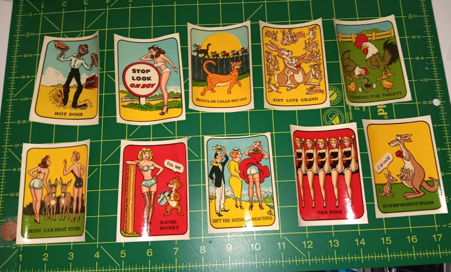 VINTAGE ORIGINAL 1950s LOT OF 10 AS PICTURED WATERSLIDE DECAL VINTAGE ORIGINAL 1950s LOT OF 10 AS PICTURED WATERSLIDE DECAL