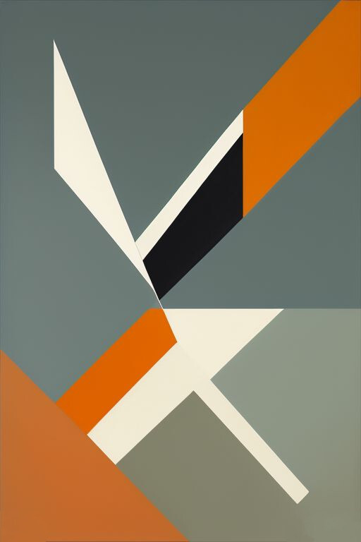 Large Abstract Painting 2x3 ft. Complex Geometric Demrin Fine Art Original NEW Large Abstract Painting 2x3 ft. Complex Geometric Demrin Fine Art Original NEW
