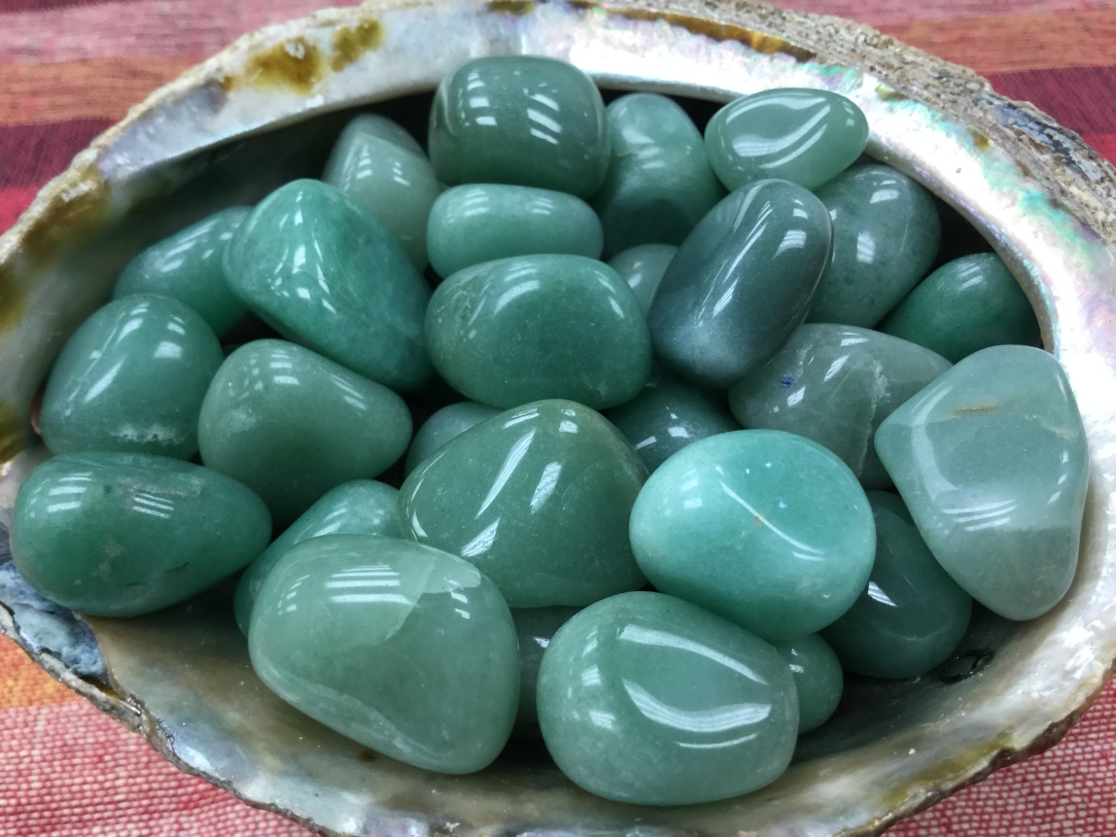 5PCS Raw Green Aventurine Tumbled Stone Ideal for Reiki Jewelry-making 5PCS Raw Green Aventurine Tumbled Stone Ideal for Reiki Jewelry-making