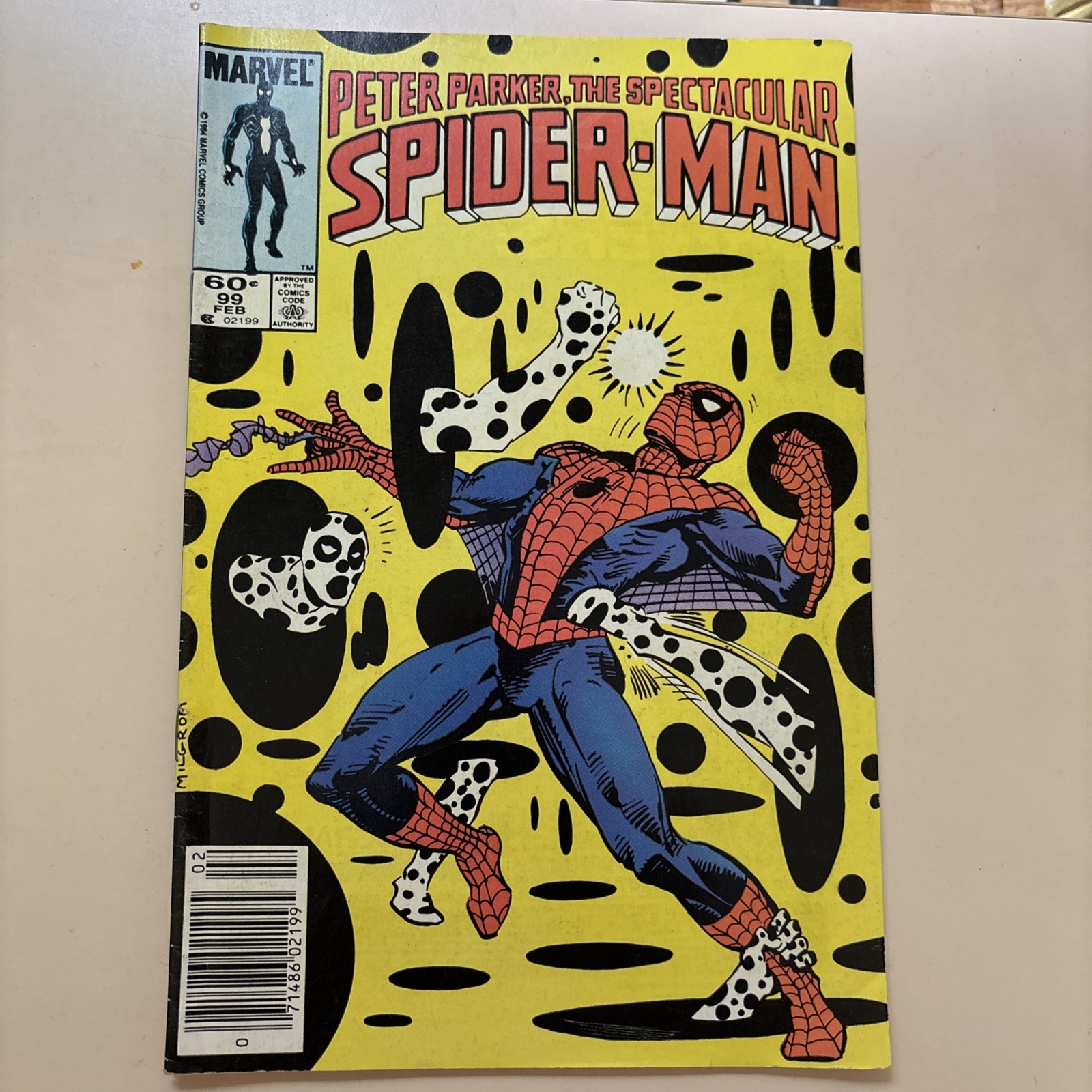 Marvel Comics Peter Parker the Spectacular Spider-Man #99 Spot First Appearance Marvel Comics Peter Parker the Spectacular Spider-Man #99 Spot First Appearance