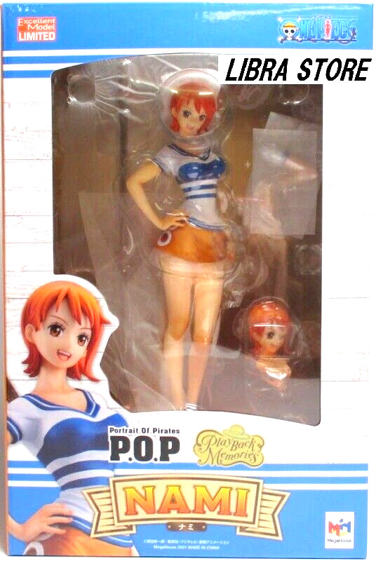 RARE One Piece Portrait.Of.Pirates Playback Memories NAMI Figure from JAPAN RARE One Piece Portrait.Of.Pirates Playback Memories NAMI Figure from JAPAN