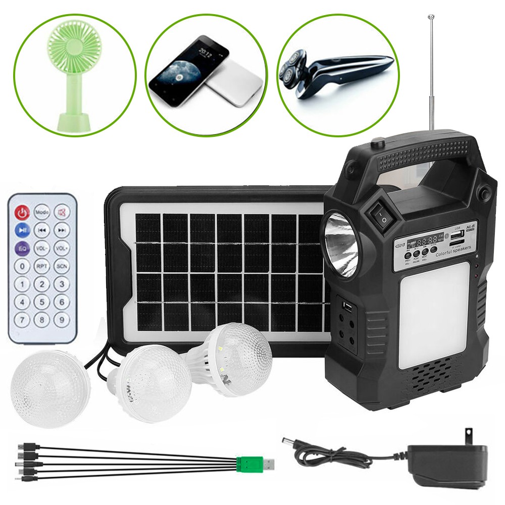 Solar Radio with FM Radio MP3 Player LED Flashlight Emergency Bulbs Camping K07 Solar Radio with FM Radio MP3 Player LED Flashlight Emergency Bulbs Camping K07