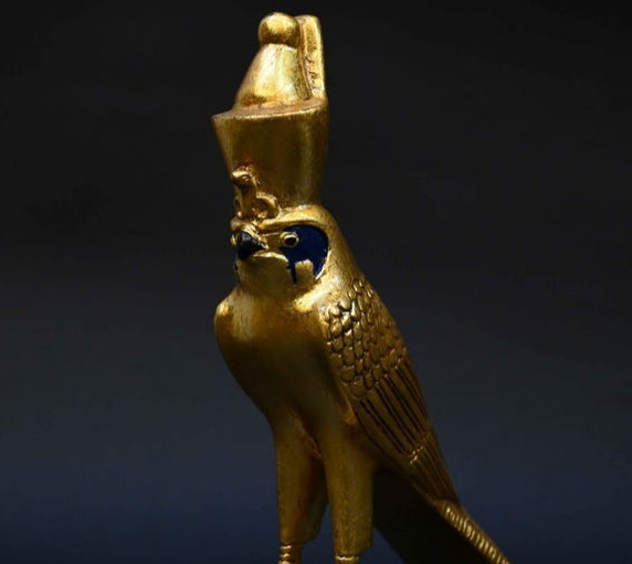 Authentic Ancient Egyptian Antique Rare God Horus Statue Figurine BC Authentic Ancient Egyptian Antique Rare God Horus Statue Figurine BC
