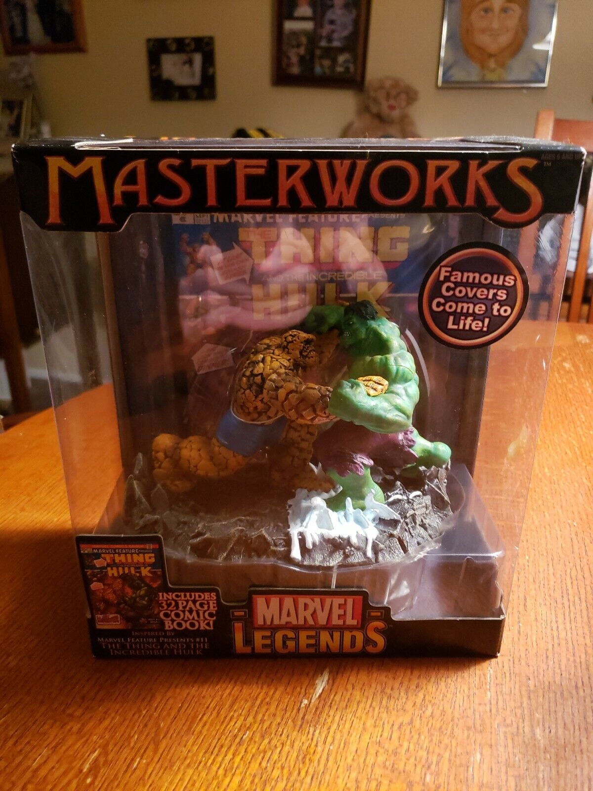 Marvel Legends Masterworks The THING and THE INCREDIBLE HULK