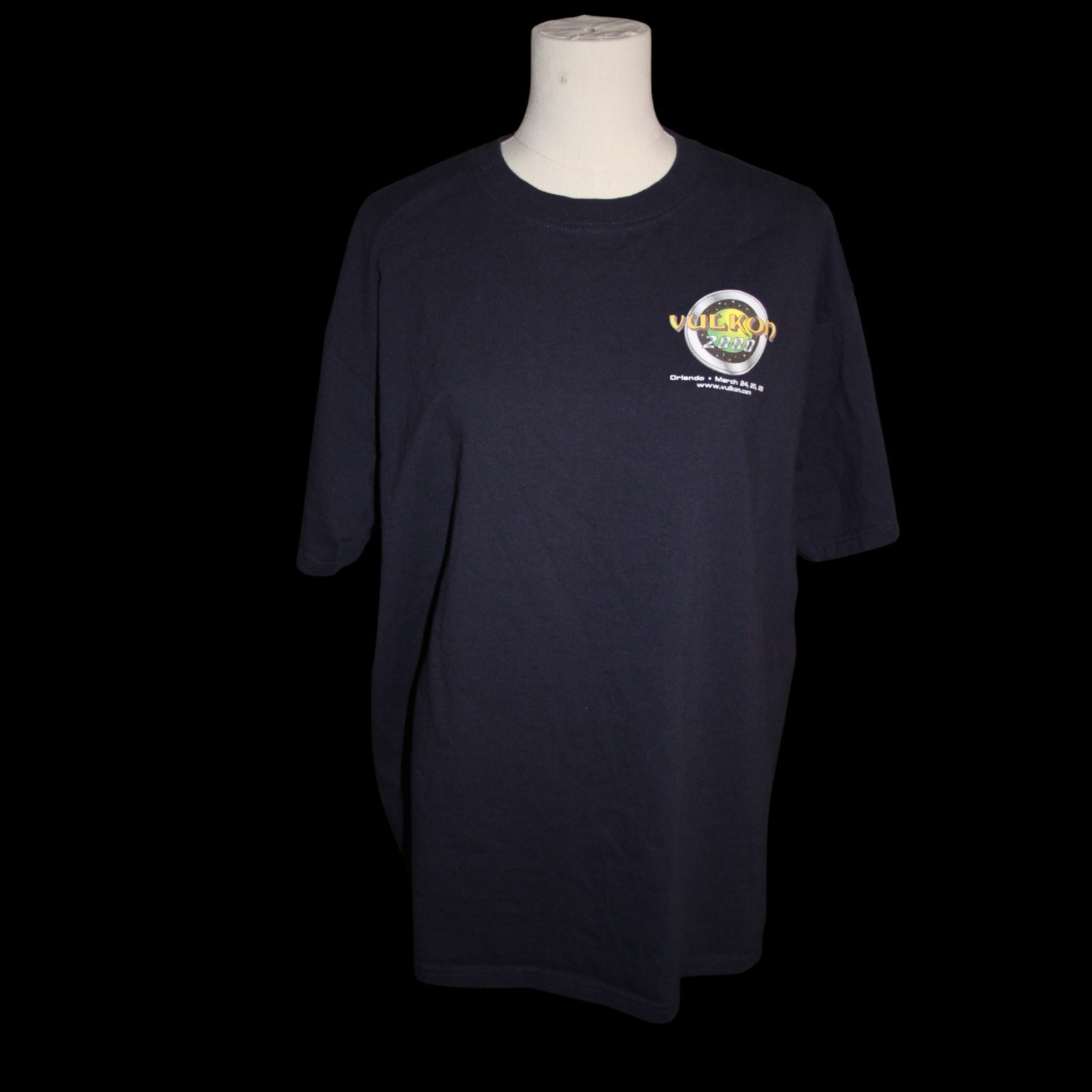 VTG Y2K Star Trek Shirt XL VulKon Convention Orlando 2000 NASA BABYLON 5 Tee VTG Y2K Star Trek Shirt XL VulKon Convention Orlando 2000 NASA BABYLON 5 Tee
