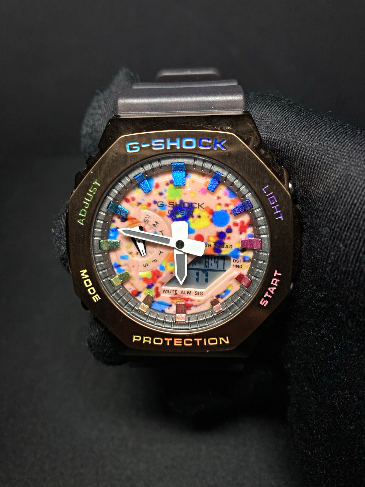 Custom G Shock Multi Color Gm 2100 Model Custom G Shock Multi Color Gm 2100 Model