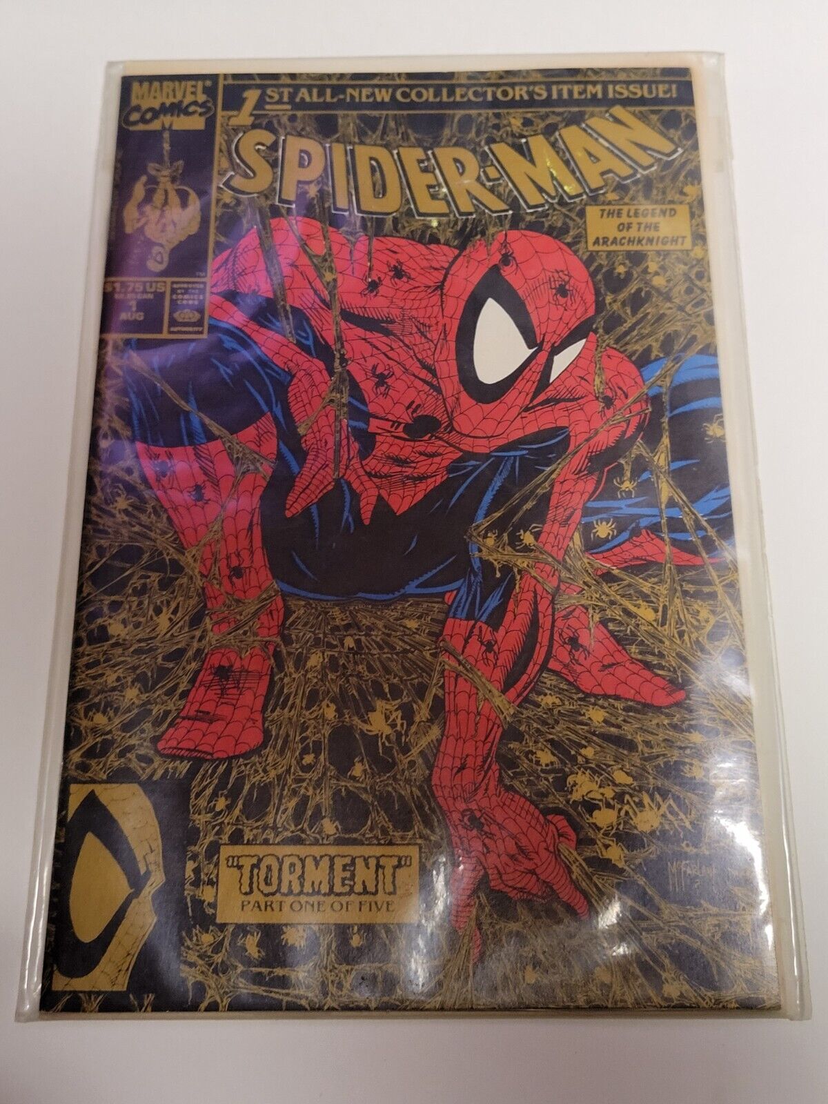 Spider Man - Five Issues - #1 #2 #3 #4 #5 - Torment - 1990 - Todd McFarlane