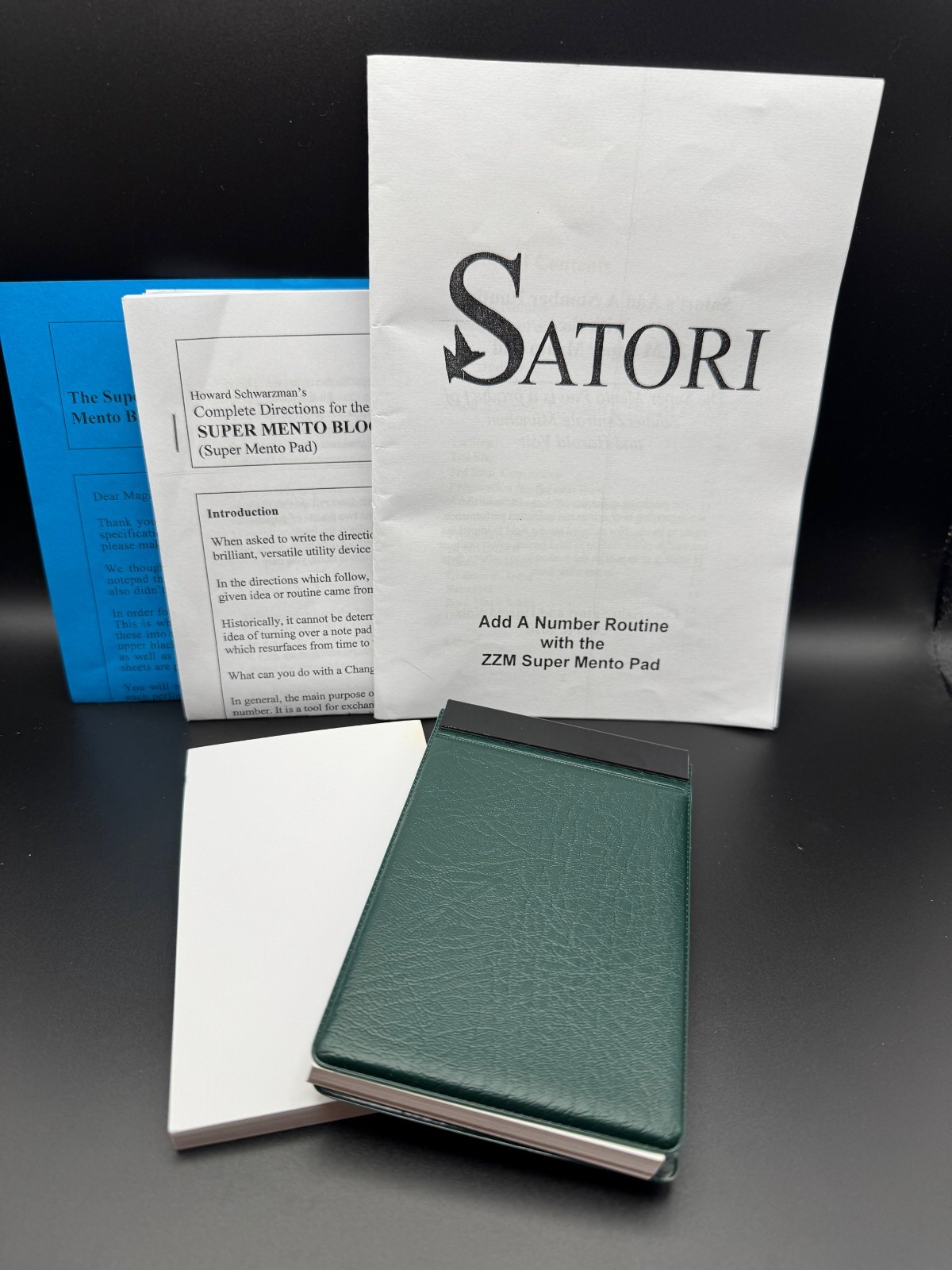 Howard Schwarzman "Satori w/ Super Mento Pad" ADD A NUMBER PAD - Very Rare Howard Schwarzman "Satori w/ Super Mento Pad" ADD A NUMBER PAD - Very Rare