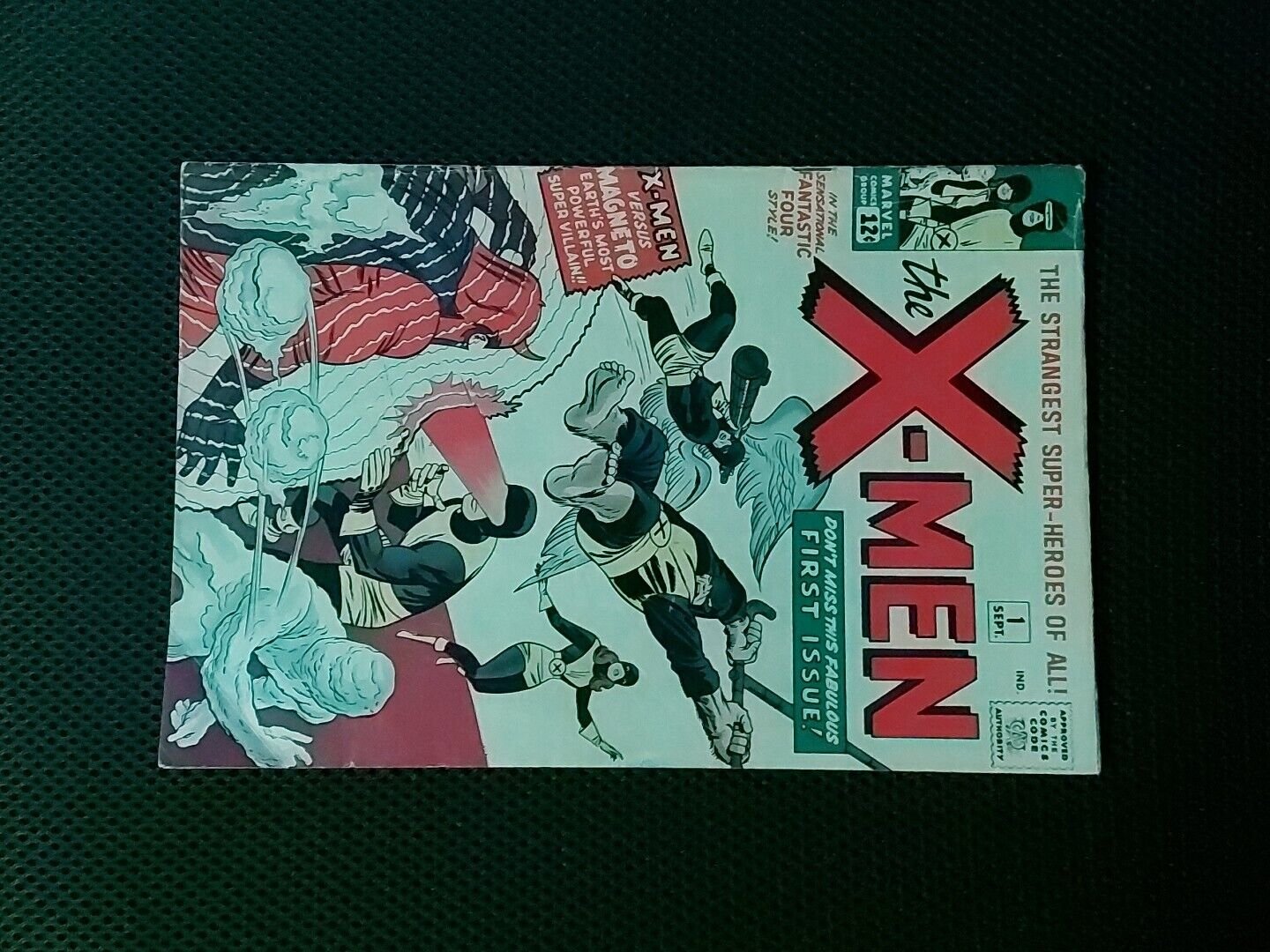 X-MEN #1 (1963)  Lee/Kirby Marvel \'key\'; Raw 6.0 Good Condition