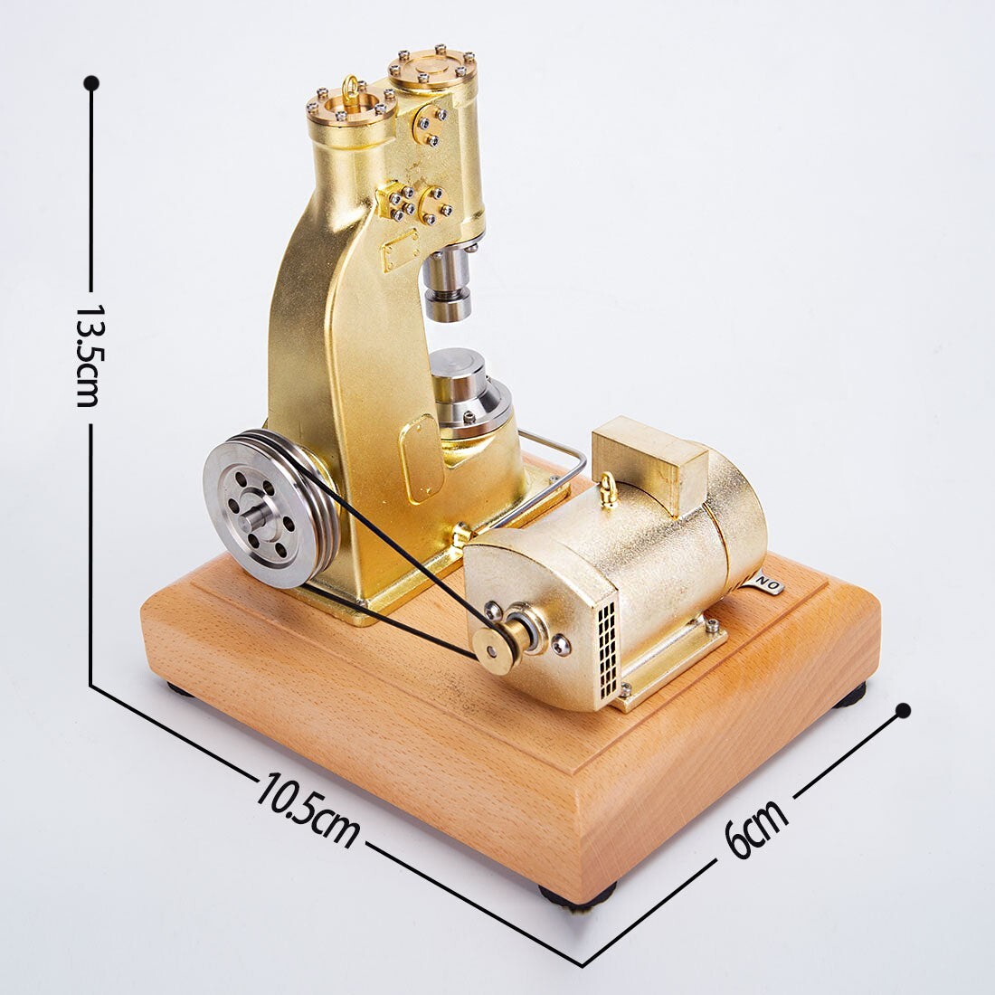 P50A Miniature Blacksmith Air Power Hammer Model - Operable Brass Collectible P50A Miniature Blacksmith Air Power Hammer Model - Operable Brass Collectible