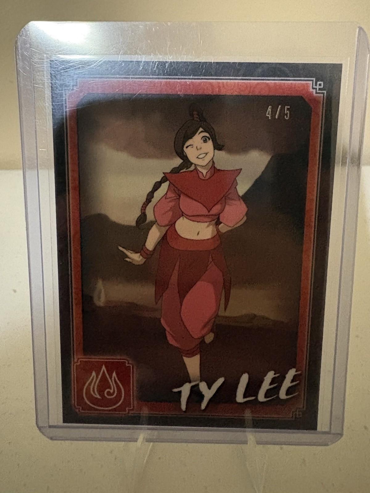 Topps 2021 Avatar The Last Airbender Ty Lee #19 Serial Numbered 4/5