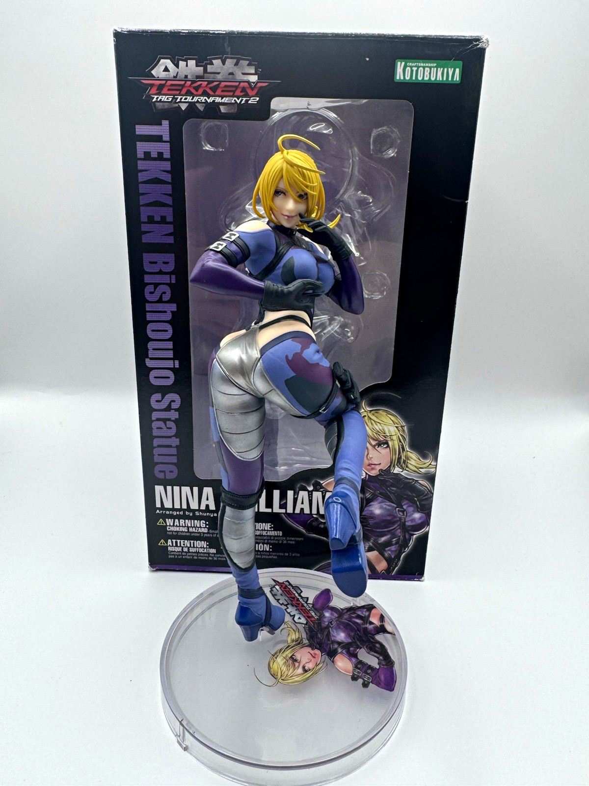 Kotobukiya TEKKEN Bishoujo Nina Williams Statue - Tekken Tag Tournament 2