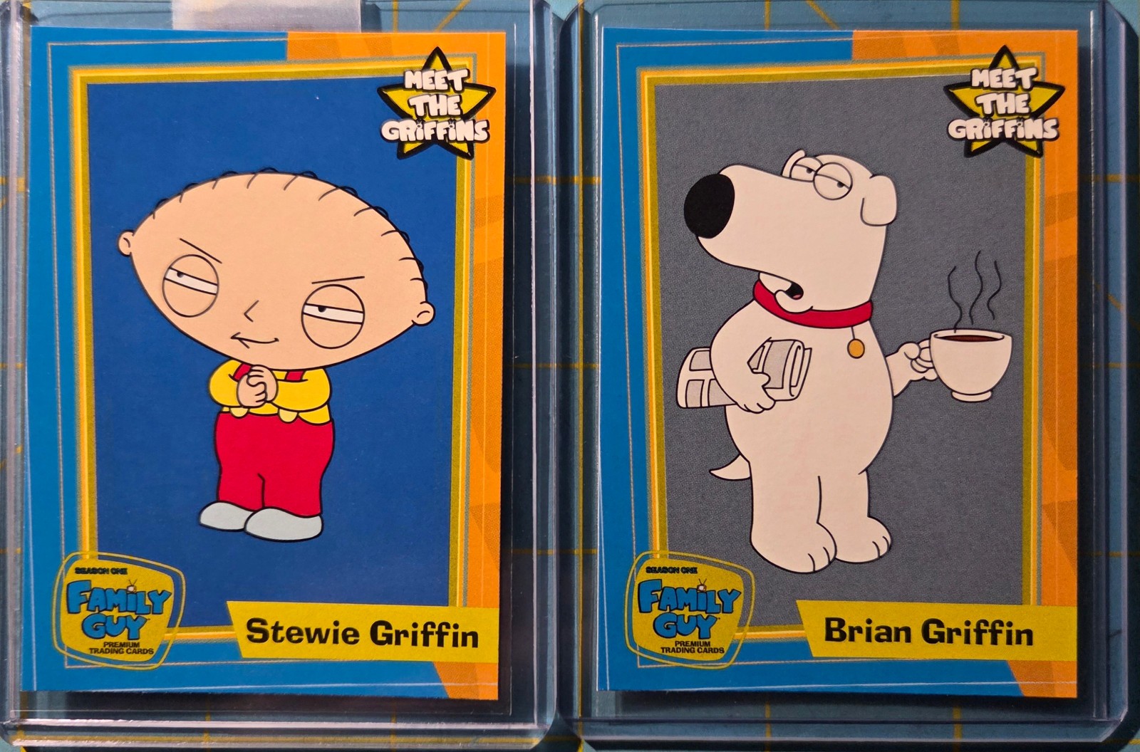 2005 Inkworks Family Guy Season 1 Stewie & Brian #6, #7 2005 Inkworks Family Guy Season 1 Stewie & Brian #6, #7