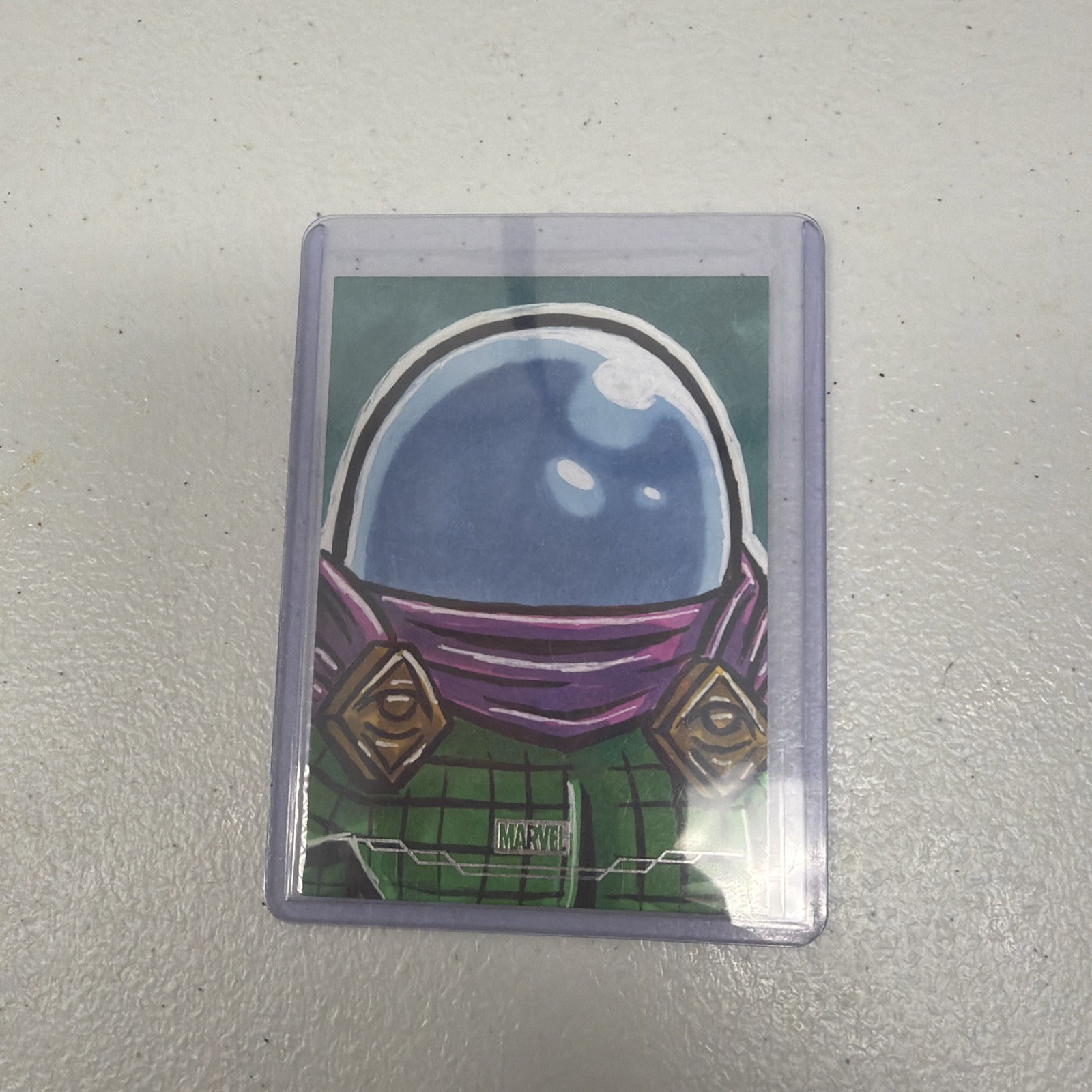 💤DZ 2026 Topps Chrome Marvel Comics SKTECH CARD BY ROB DEMERS 1/1 MYSTERIO 💤DZ 2026 Topps Chrome Marvel Comics SKTECH CARD BY ROB DEMERS 1/1 MYSTERIO