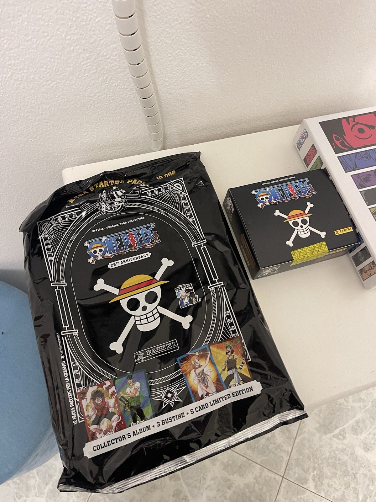 Panini One Piece Card Game Collection - Album + Bags - Treauser Box Sealed