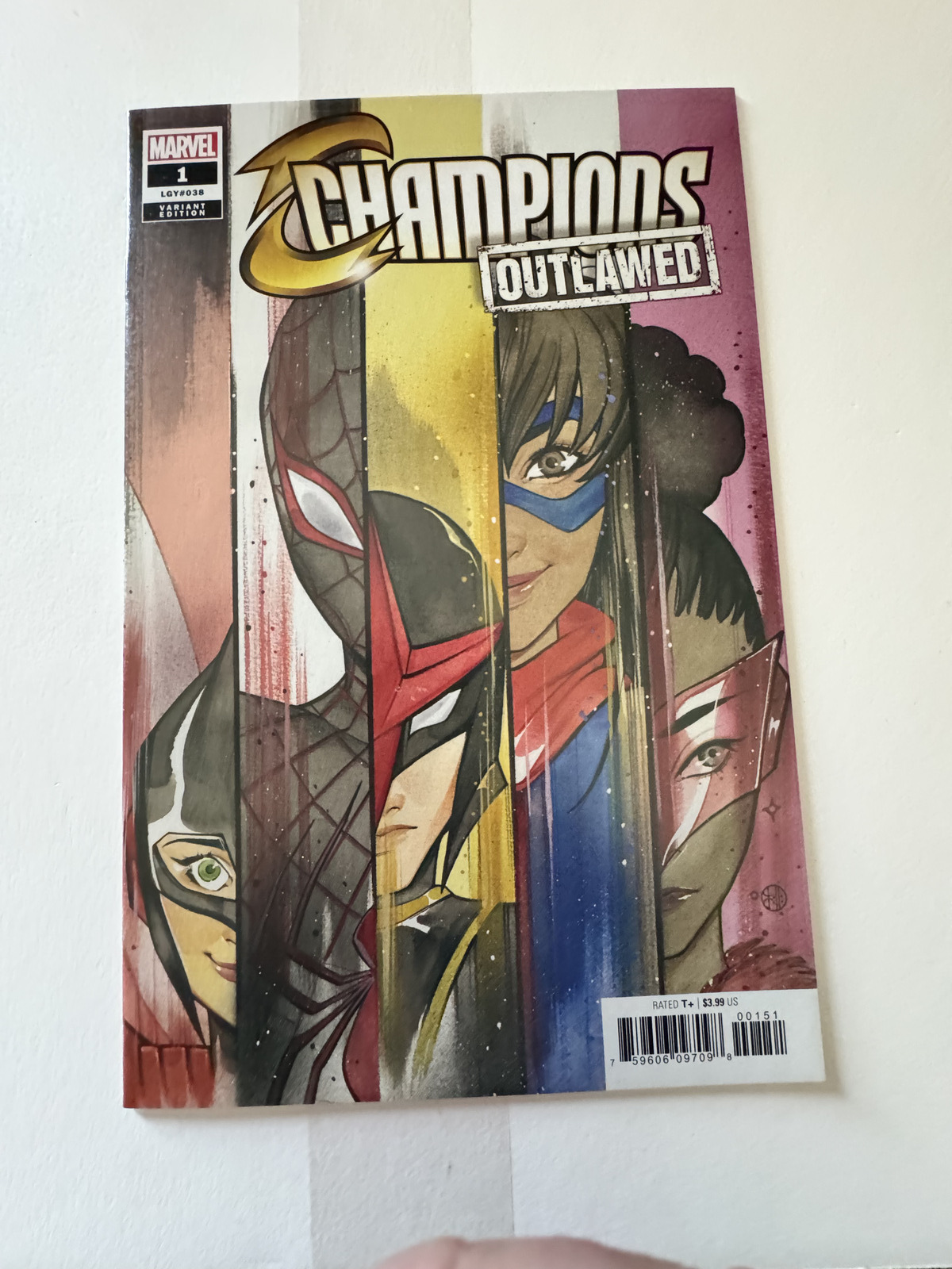Champions #1 Outlawed Momokos Variant 1st Print Unread Never Opened 1:50