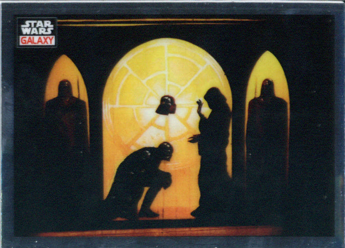 2023 Topps Chrome Star Wars Galaxy #6 Becoming Sith
