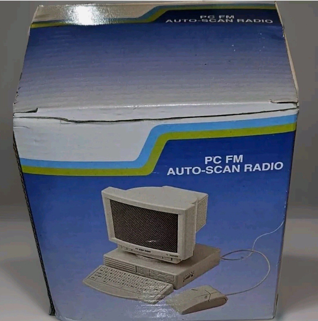 Vintage Retro Mini PC FM Auto-Scan Radio Computer Novelty Desk Gift Vintage Retro Mini PC FM Auto-Scan Radio Computer Novelty Desk Gift