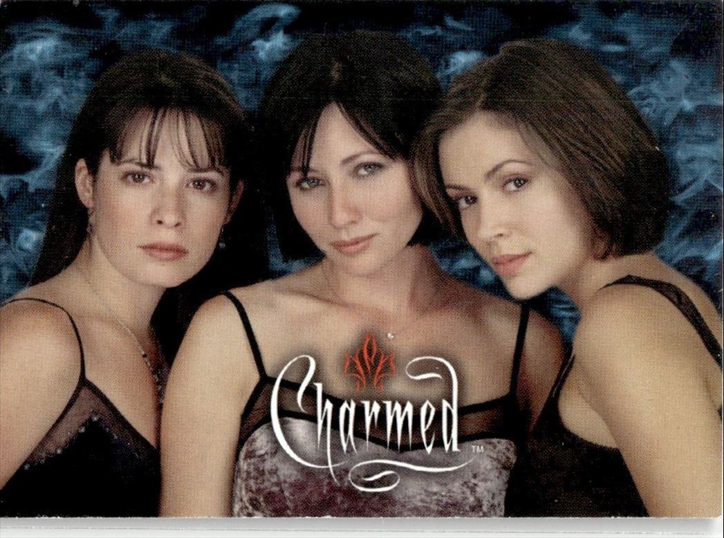 2000 Charmed Season One Promo Inkworks Hallwell Sisters #P-2 2000 Charmed Season One Promo Inkworks Hallwell Sisters #P-2