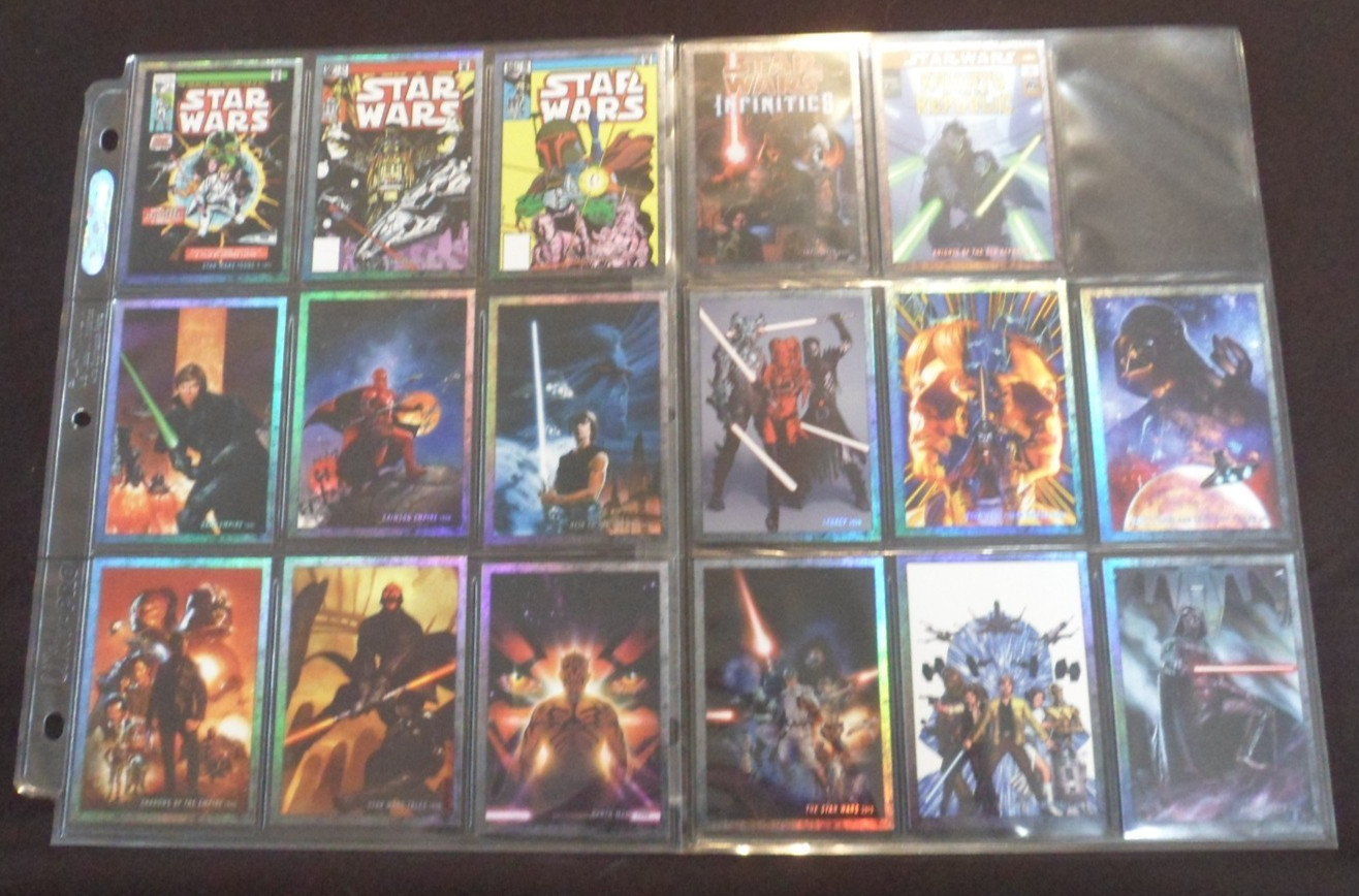 2016 Star Wars Evolution (Topps) EVOLUTION OF COMICS Set of 17 Cards (EC1-EC17) 2016 Star Wars Evolution (Topps) EVOLUTION OF COMICS Set of 17 Cards (EC1-EC17)