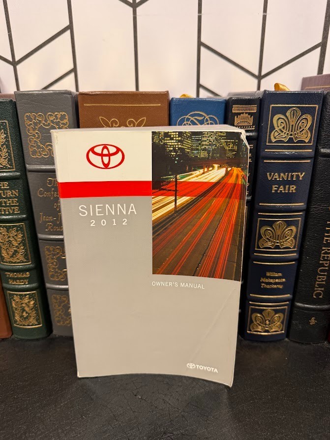 2012 Toyota Sienna Owners Manual Book Guide OEM User Guide Handbook 2012 Toyota Sienna Owners Manual Book Guide OEM User Guide Handbook