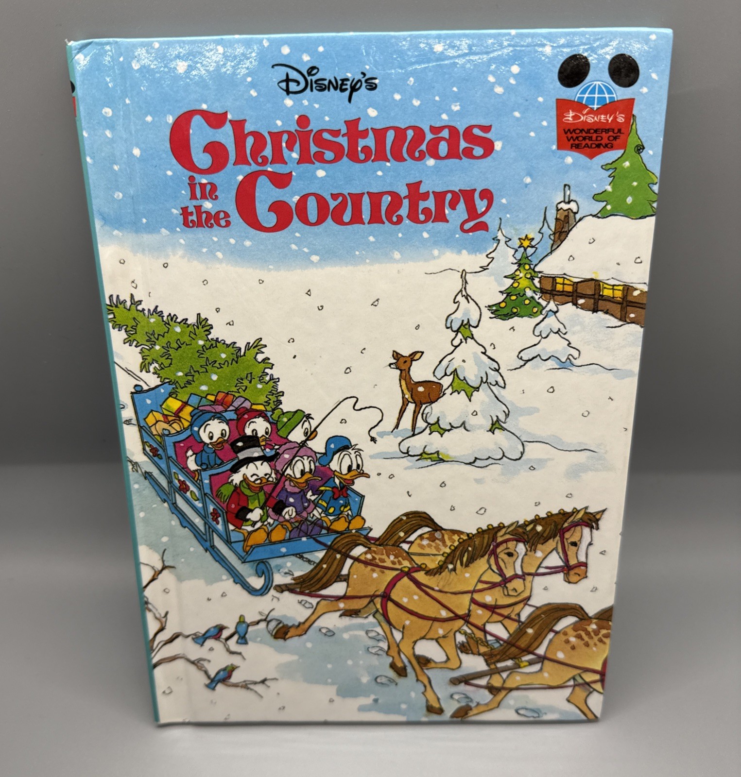 Vintage 1982 Walt Disney’s "Christmas In The Country" Book Club Edition HC New Vintage 1982 Walt Disney’s "Christmas In The Country" Book Club Edition HC New