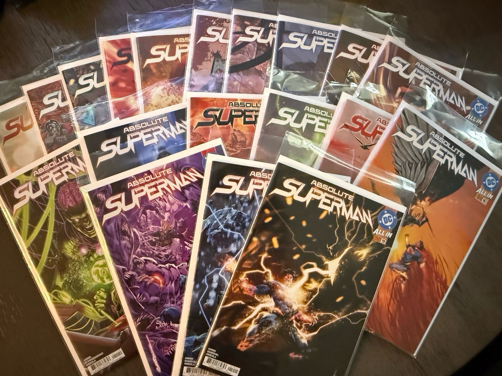 ABSOLUTE SUPERMAN #1-23 (DC) AARON/ MIXED PRINTINGS/ Nm ABSOLUTE SUPERMAN #1-23 (DC) AARON/ MIXED PRINTINGS/ Nm
