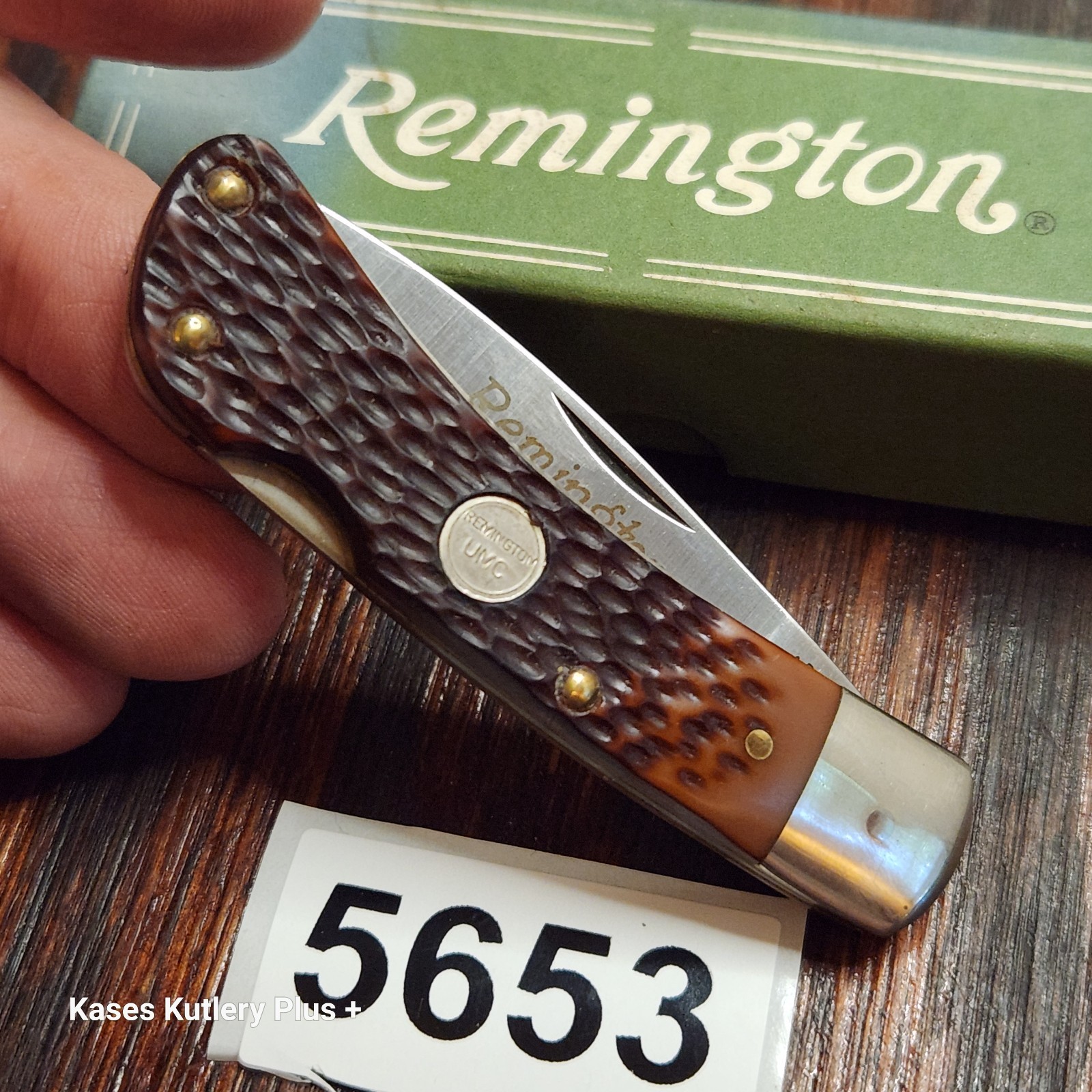 Remington UMC R5 Lockback Knife Made In USA 3.13" Closed Remington UMC R5 Lockback Knife Made In USA 3.13" Closed