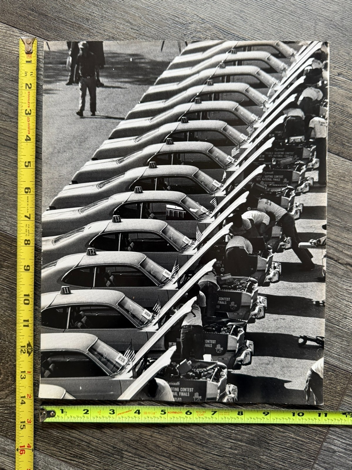 Plymouth Road Runner Photo Vintage Mopar 1975 11x14 Trouble Shooting Contest Plymouth Road Runner Photo Vintage Mopar 1975 11x14 Trouble Shooting Contest