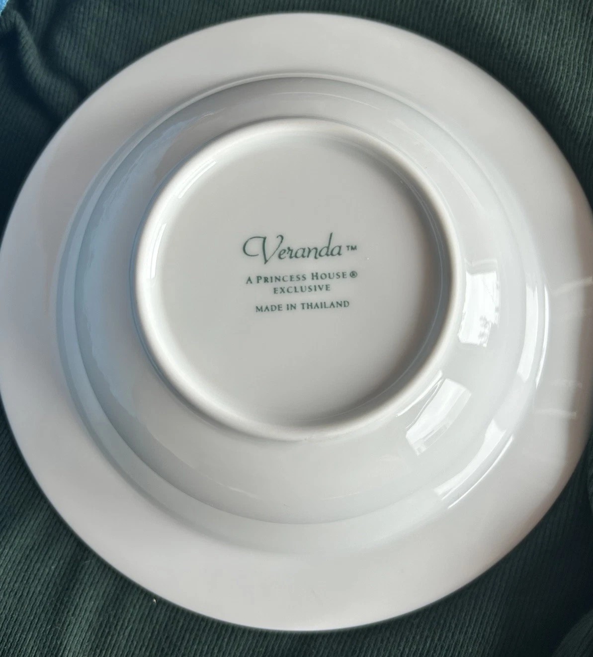 Set of 4 Princess House Veranda White Soup Cereal Rimmed Bowl 8" NIB Set of 4 Princess House Veranda White Soup Cereal Rimmed Bowl 8" NIB