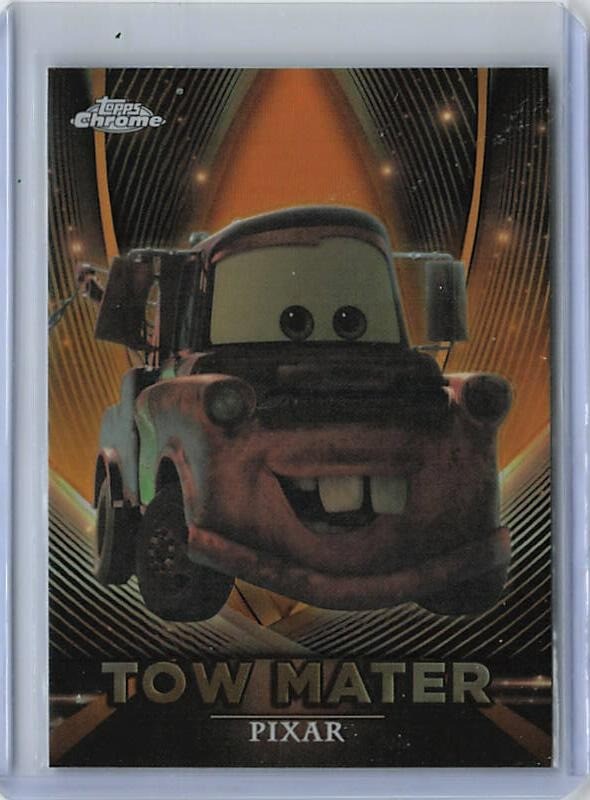 2025 Topps Pixar Gold #PG-5 Tow Mater Pixar Gold 2025 Topps Pixar Gold #PG-5 Tow Mater Pixar Gold