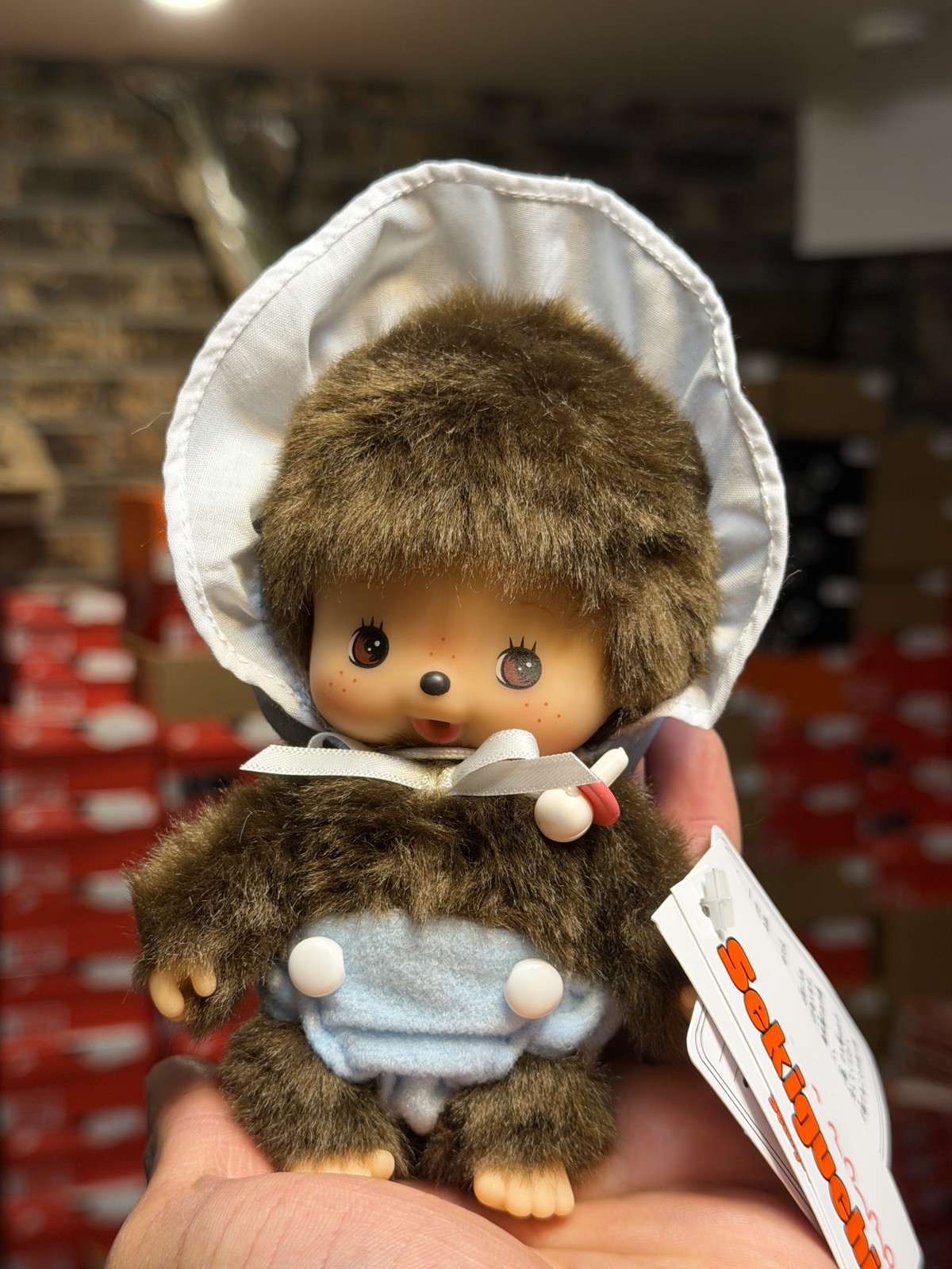 Monchhichi’s Bebichhichi Boy Baby Plush Doll Sekiguchi From Japan Monchhichi’s Bebichhichi Boy Baby Plush Doll Sekiguchi From Japan