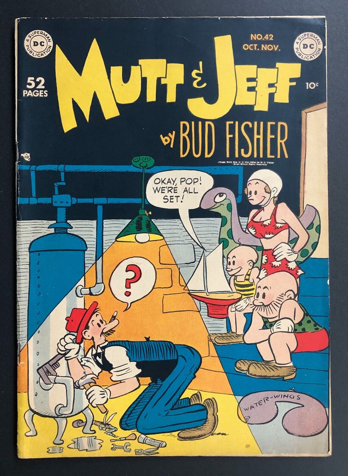 Mutt and Jeff 42 October November 1949 FN+ DC Comics Bud Fisher Sheldon Mayer