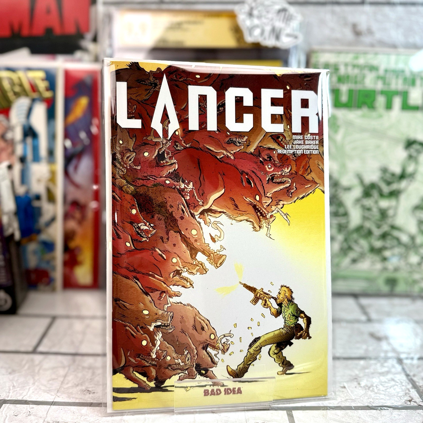 Lancer #1 Early Redemption Edition Jake Baker Cover *NM+ Comb Shipping Lancer #1 Early Redemption Edition Jake Baker Cover *NM+ Comb Shipping