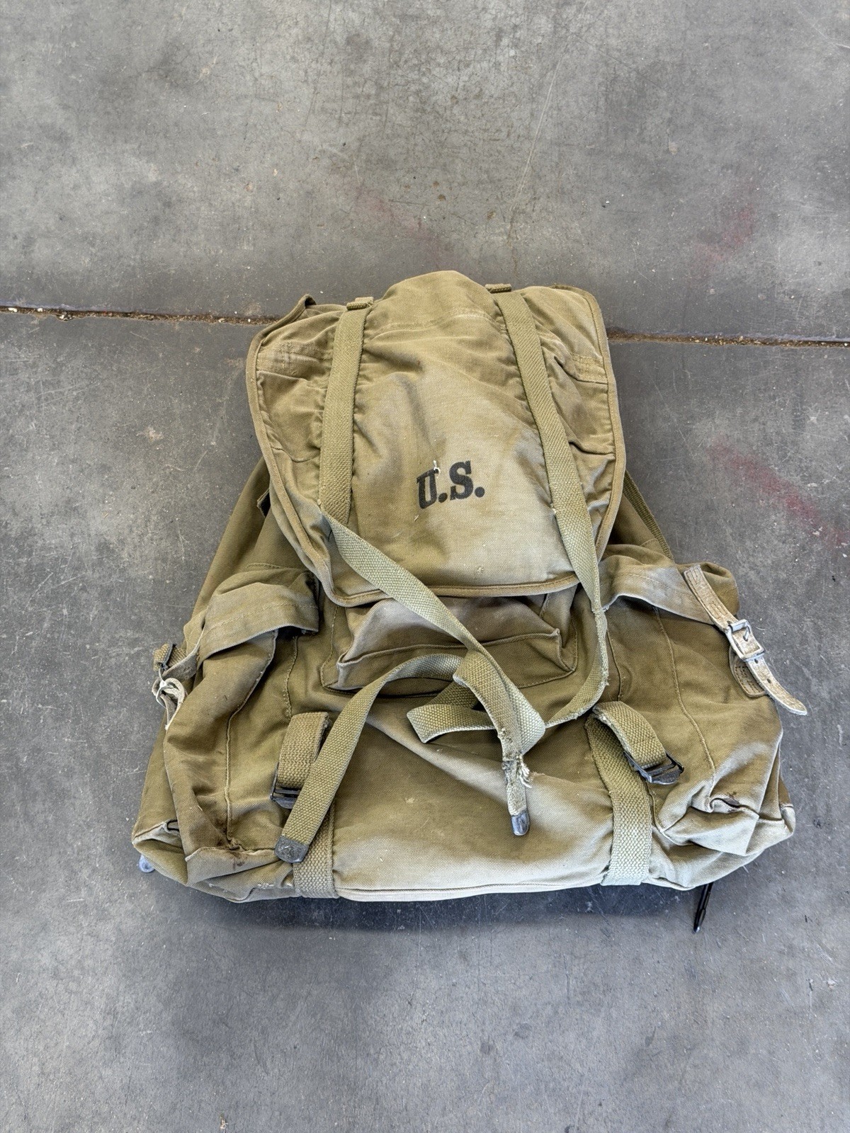 Original WWII U.S. Army Mountain Rucksack – Meese, Inc. 1942 Original WWII U.S. Army Mountain Rucksack – Meese, Inc. 1942