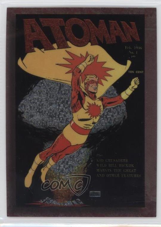 1995 Comic Images The Golden Age of Comics All-Chromium Atoman #1 #71 0f8